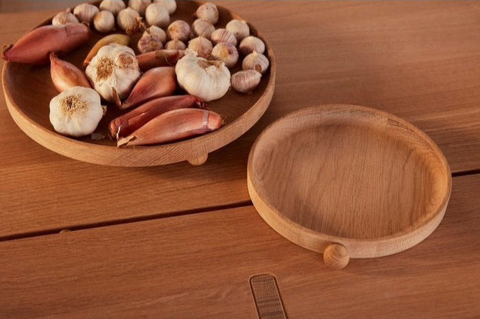 Inka Houten Dienblad Rond - Klein