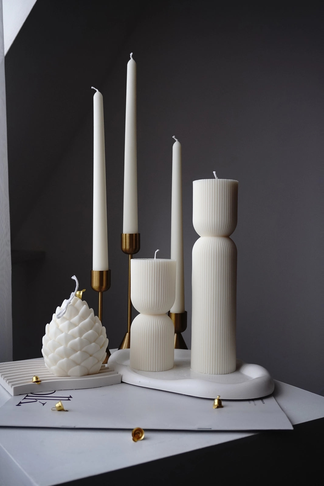 Lolla Hangemaakte Sojawas Novelty Kaars