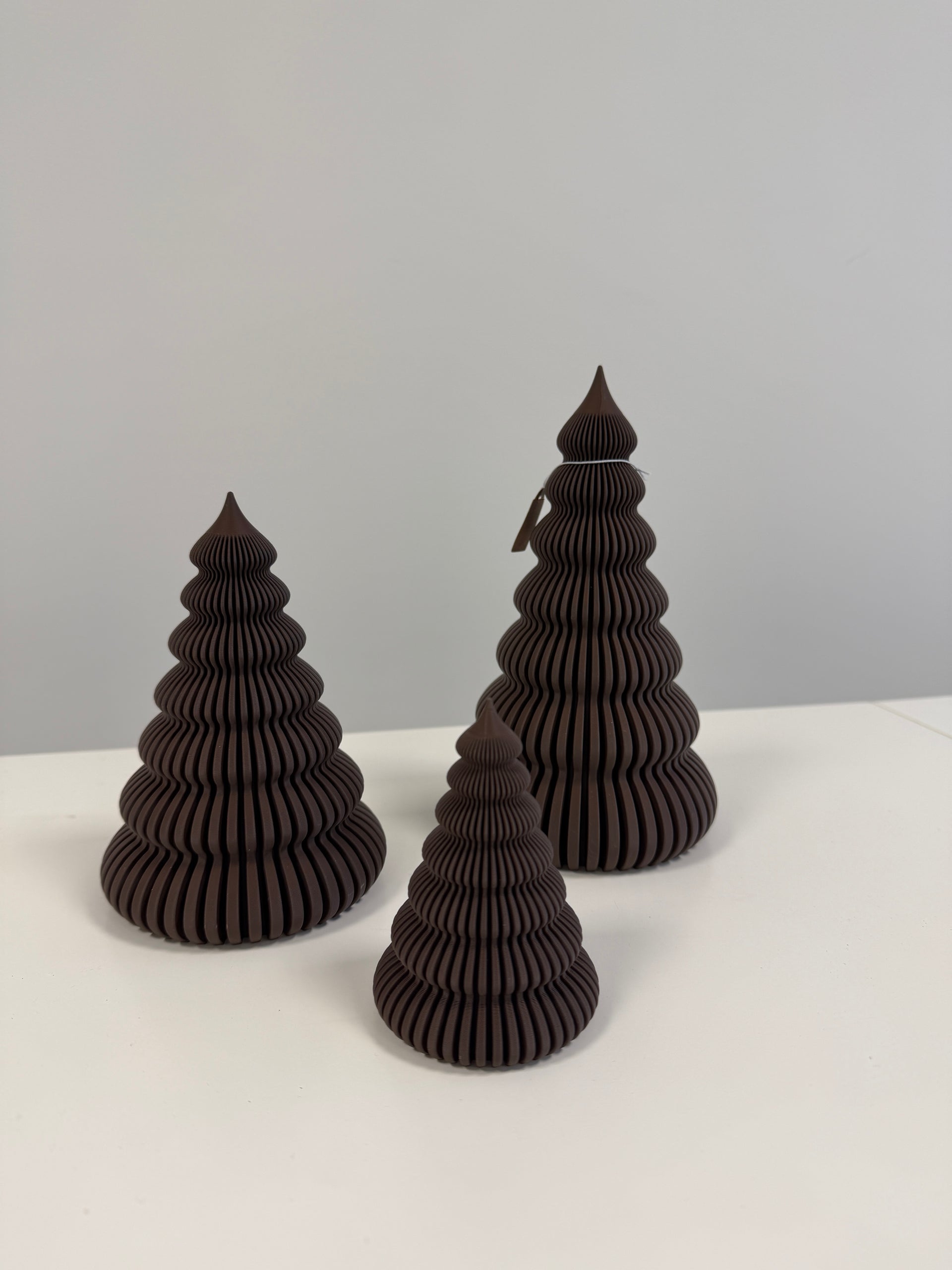 Set kerstbomen 3D-Print
